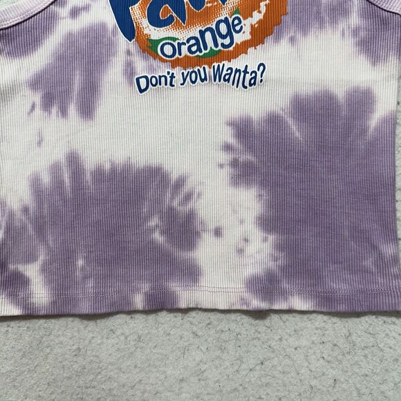 Fanta Orange Women's Large Slim Fit Baby Tank Top Ribbed Stretch Coca Cola - Picture 7 of 13